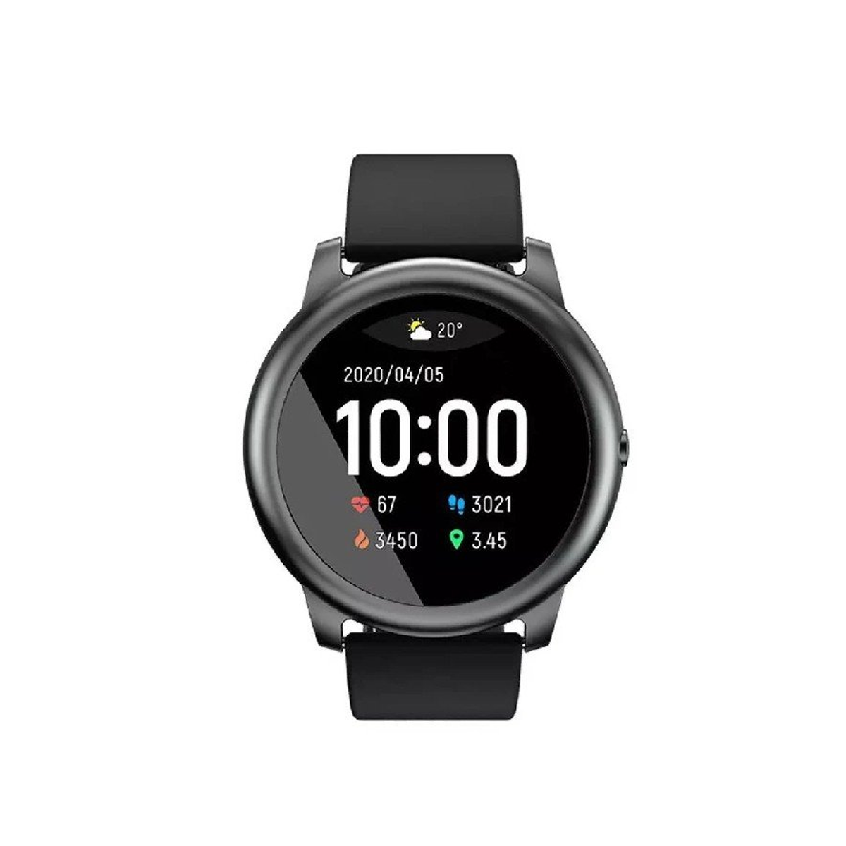 Xiaomi Haylou Solar LS05 1 Smart Watch Black Price in Bangladesh